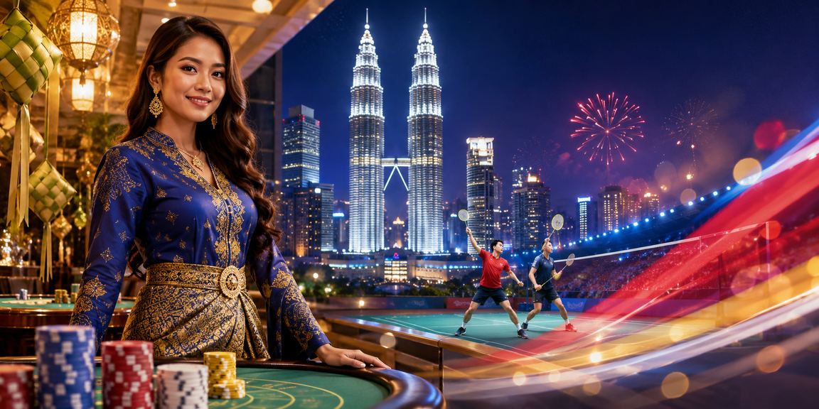 Pemain Kuala Lumpur menikmati permainan slot sempena Hari Raya di platform 122