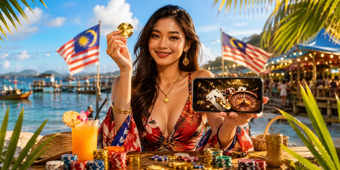 Malaysian user registering a 122 account on a smartphone to enjoy online casino